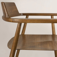 Стул Самурай, дуб натуральный/покрытие коньяк купить в Минске